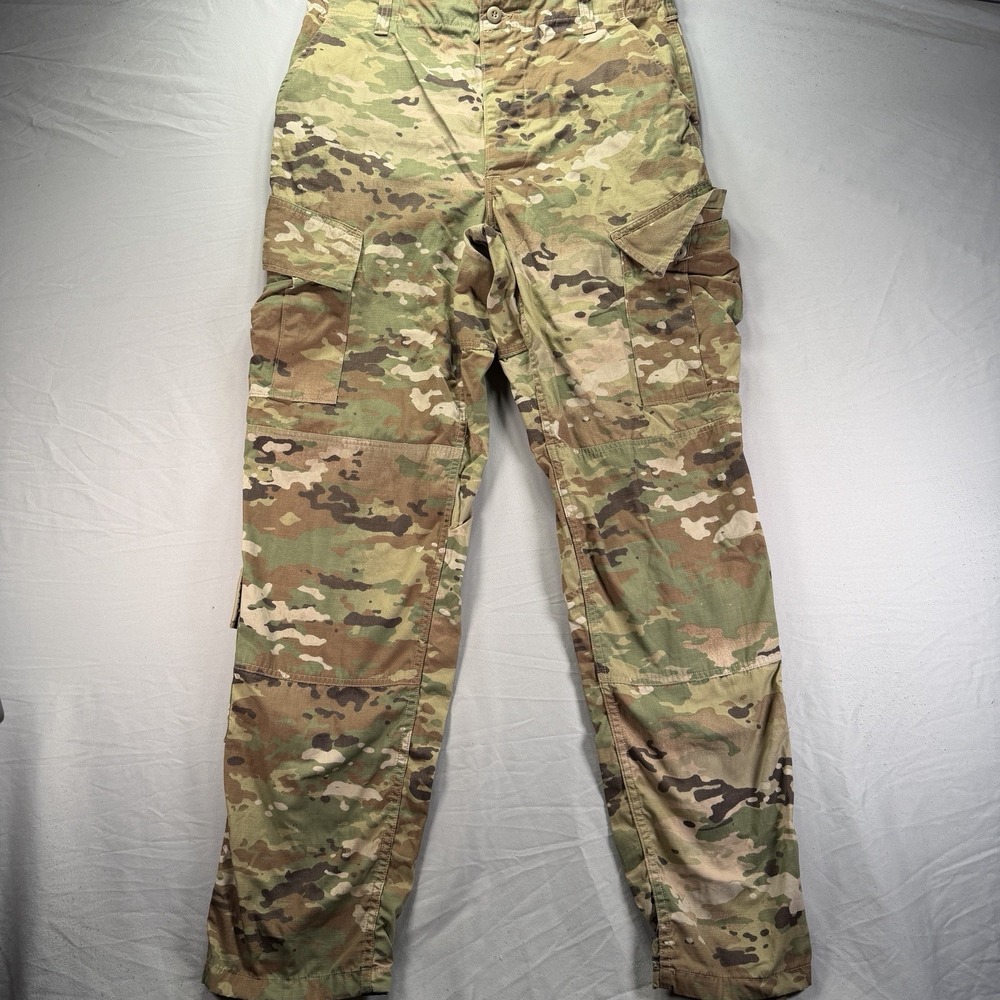 US Army Combat Uniform Pants Mens Medium Long 34x34 OCP Multicam Camouflage